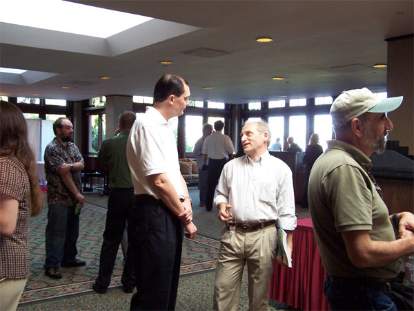 Mark, Bruce Golub, and Joe