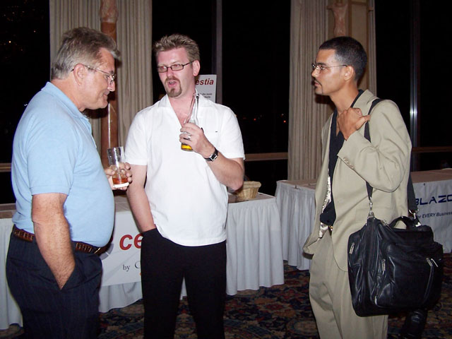 Bill Weiland, Keith Hunniford, and Jerry Pena