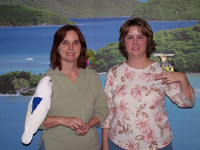 Leslie and Kelley at Avian Fashions