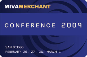 Miva Merchant Conference 2009 logo
